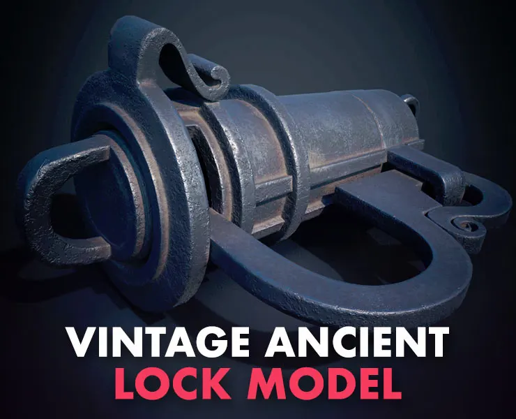 Vintage Ancient Lock