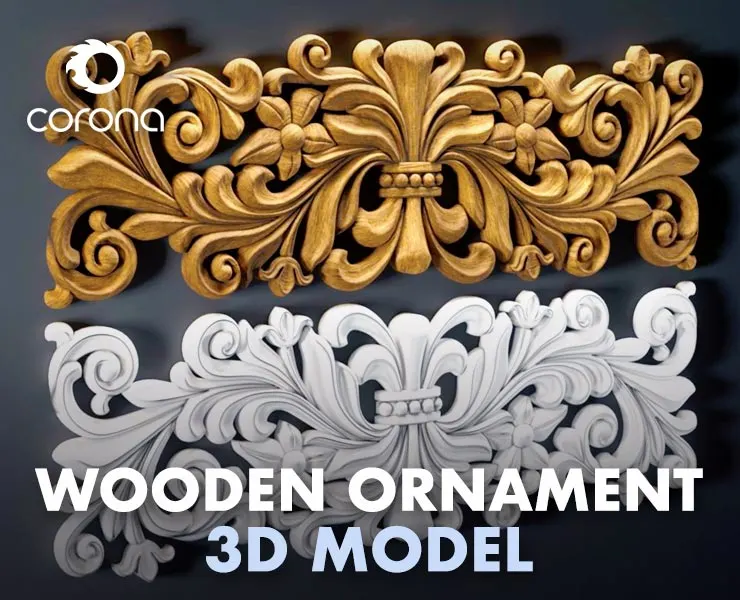 Wooden Ornament