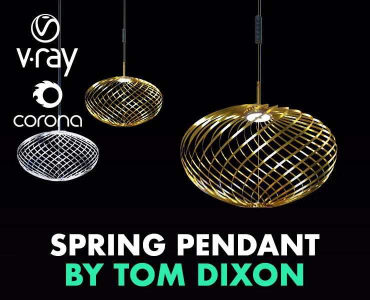 Spring Pendant By Tom Dixon