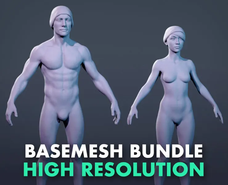 Basemesh Bundle - High Res