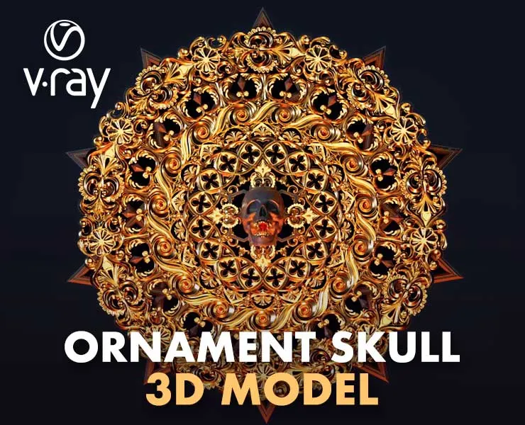 Ornament Skull (Give Away)