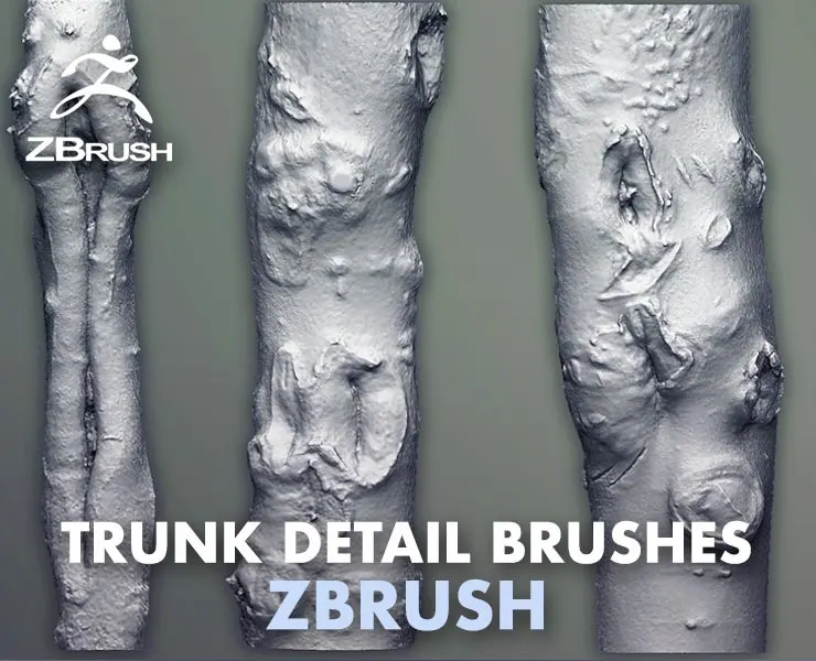 Zbrush - Trunk Detail Brushes Vol. 3
