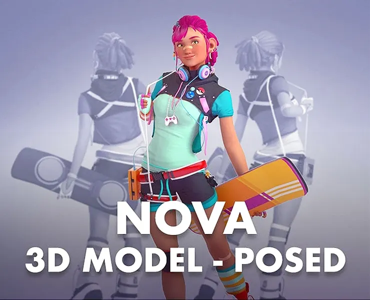 Nova 3D Model | Posed