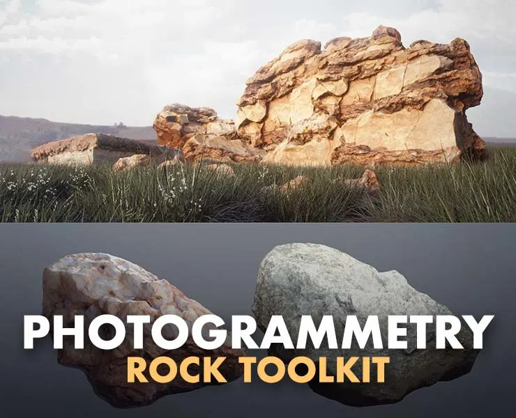 Photogrammetry Rock Pack Toolkit