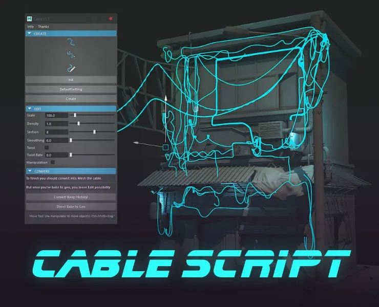 CABLE for Maya