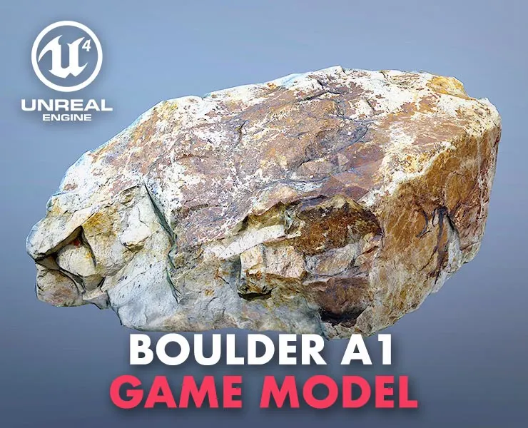 Stone Boulder A1