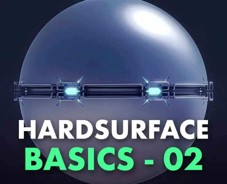 Hardsurface Basics 02 - Spline deformer and carving meshes with Max and ZBrush