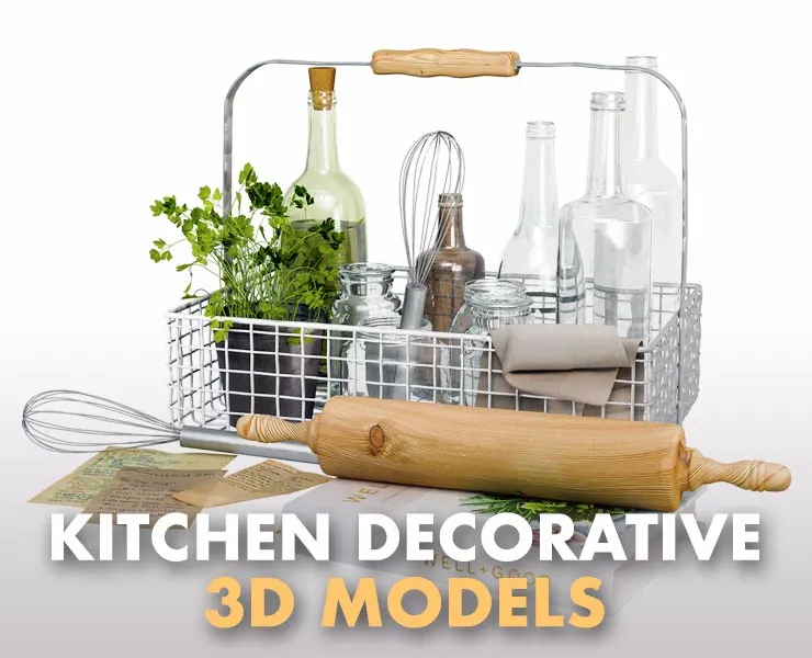 Kitchen Decorative Set - 01