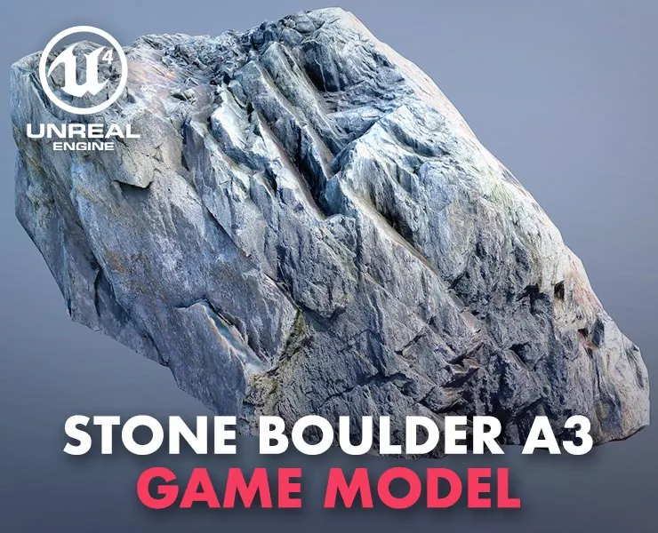 Stone Boulder A3