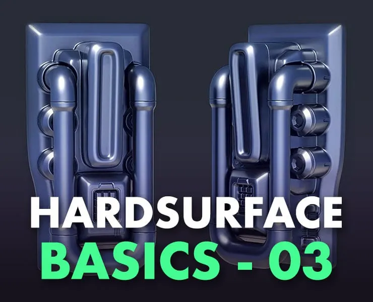 Hard Surface Basics 03 - Using 3ds Max and ZBrush