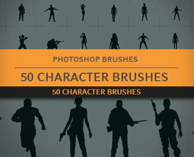 50 Character Brushes
