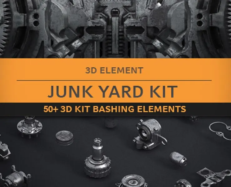 Junk Yard Kit - 50+ Elements
