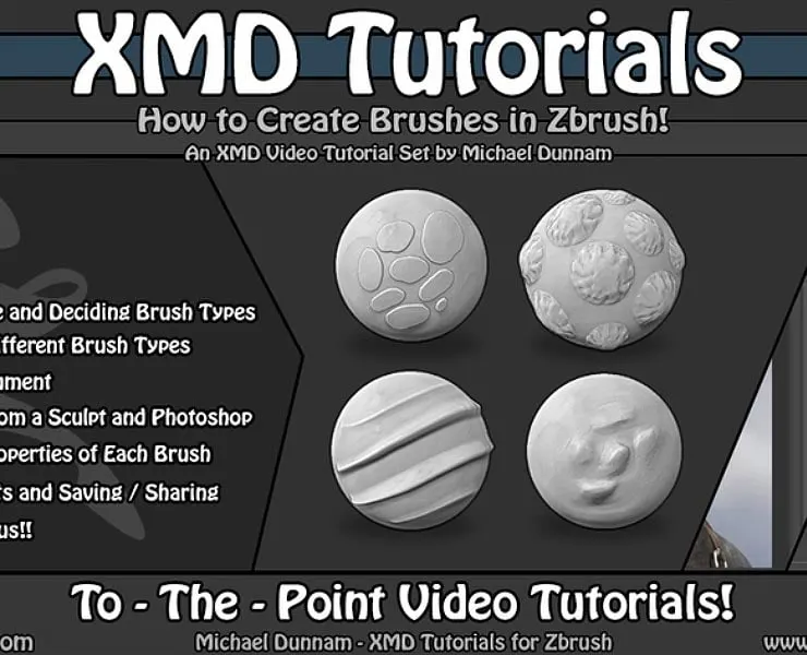 XMD - How to Create Zbrush Brushes