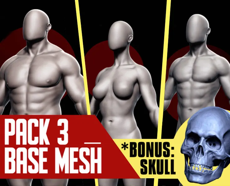 Basemesh Pack of 3