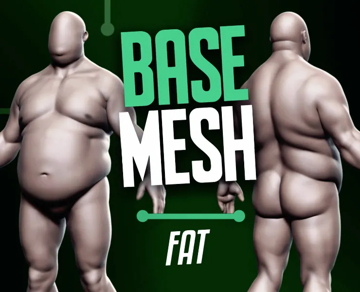 Basemesh Fat Male