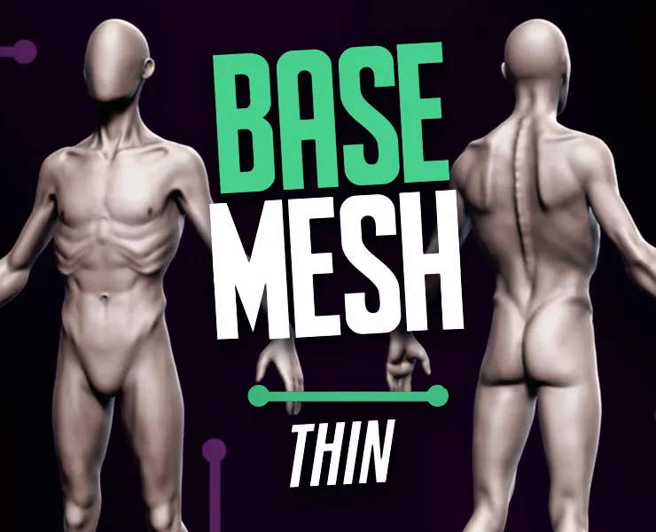 Basemesh Thin Male