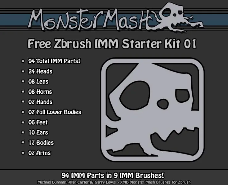 XMD - Free Monster Mash Starter Kit