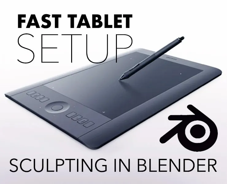 Fast Setting Up Tablet & Preferences For Sculpting In Blender