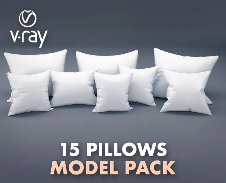 15 Pillows - Model Pack