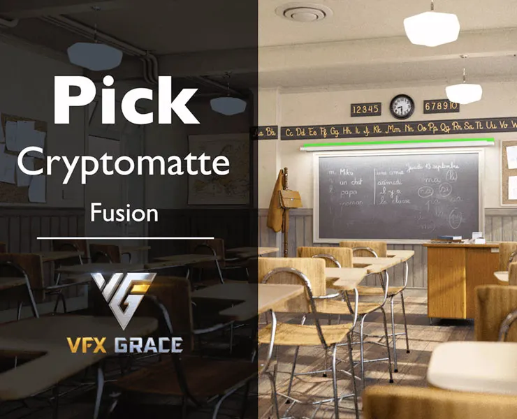 Fusion Fuse | Pick Cryptomatte | VFX Grace