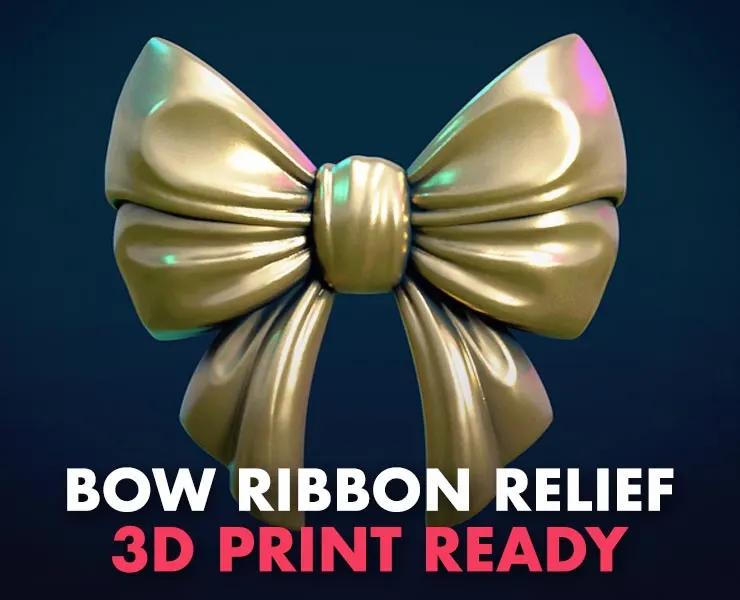 Bow Ribbon Relief