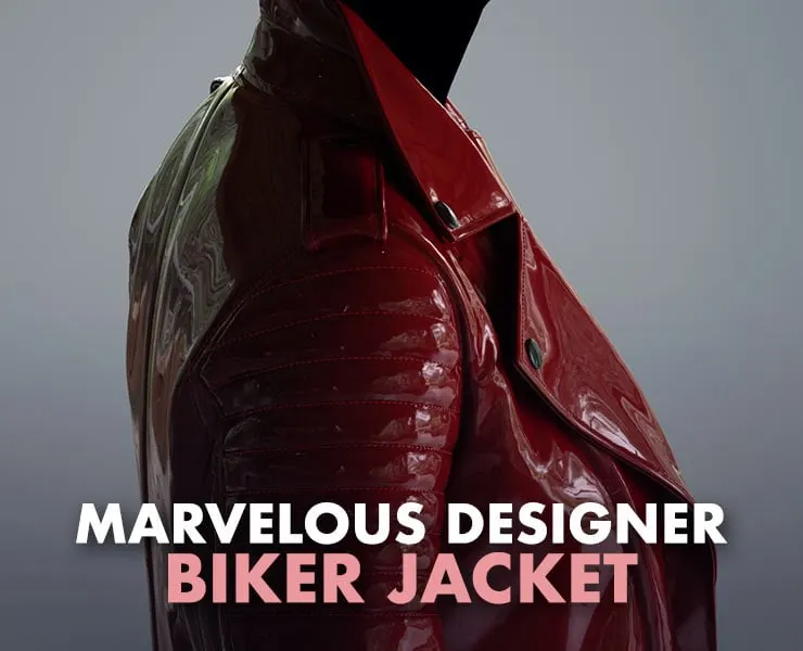 Marvelous Designer 7: Making a Biker Style Jacket