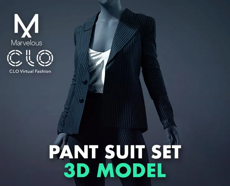 Women's - Pants Suit Set