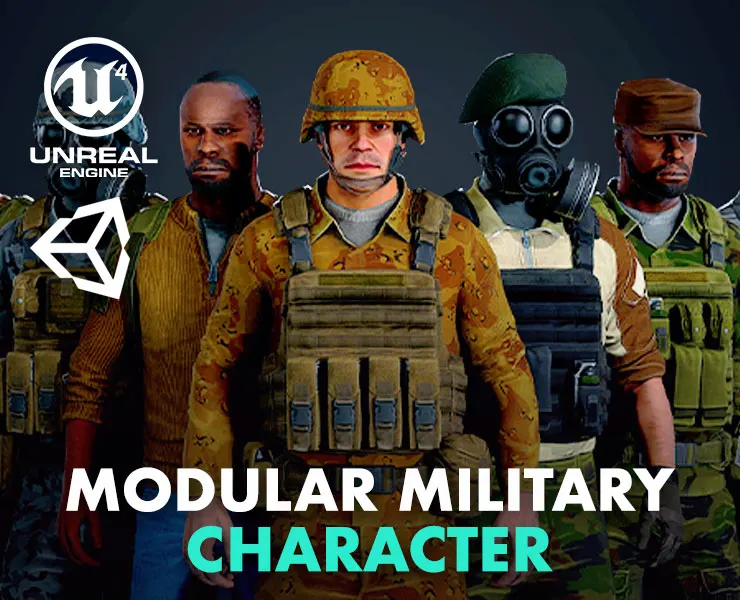 Modular Military Character