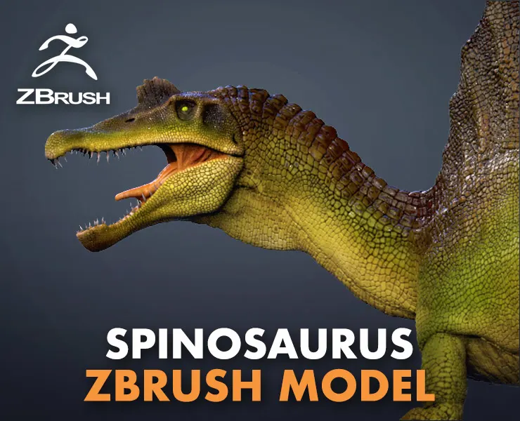 Spinosaurus Zbrush Model
