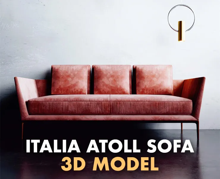 B & B Italia Atoll Sofa At205