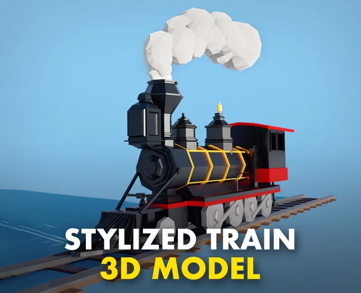 Low Poly Train