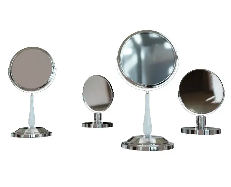 Bathroom Mirror 3D Model Set