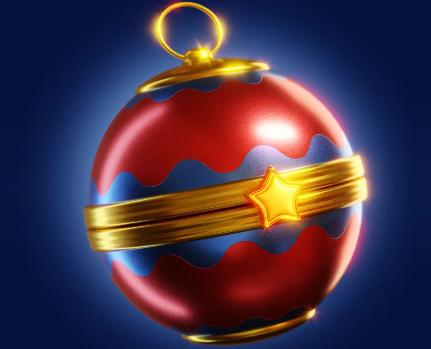 Stylized Christmas Ornament