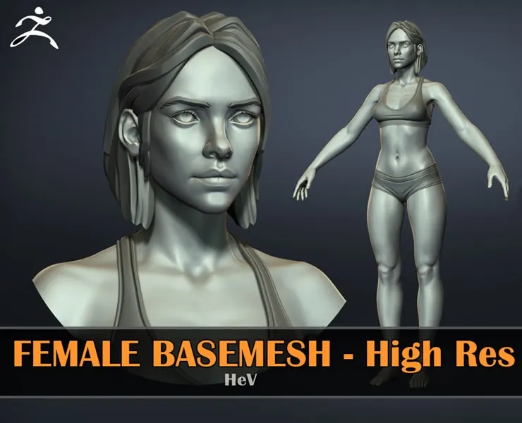 Female Basemesh - HighRes