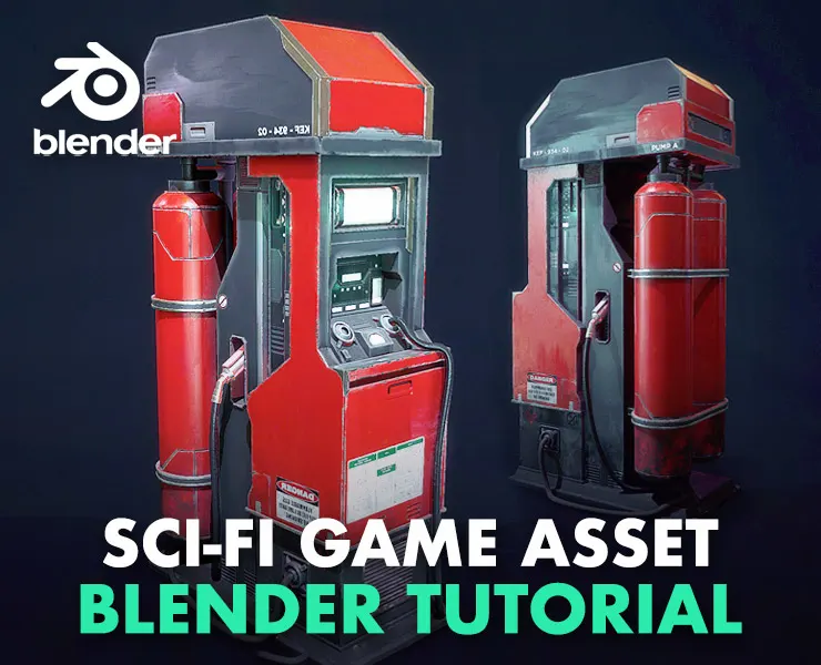 Blender Sci-Fi Game Asset Creation with Emiel Sleegers