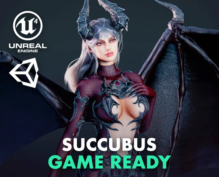 Succubus - Game Ready