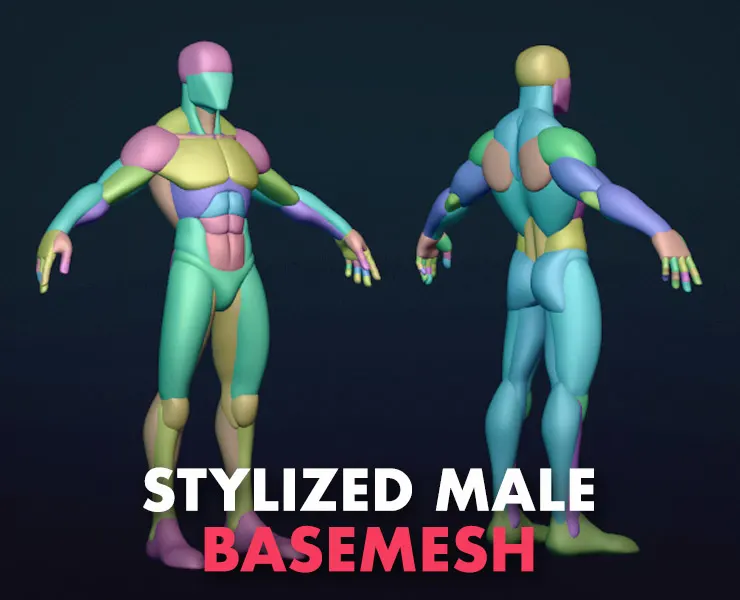 Stylized Basemesh Male