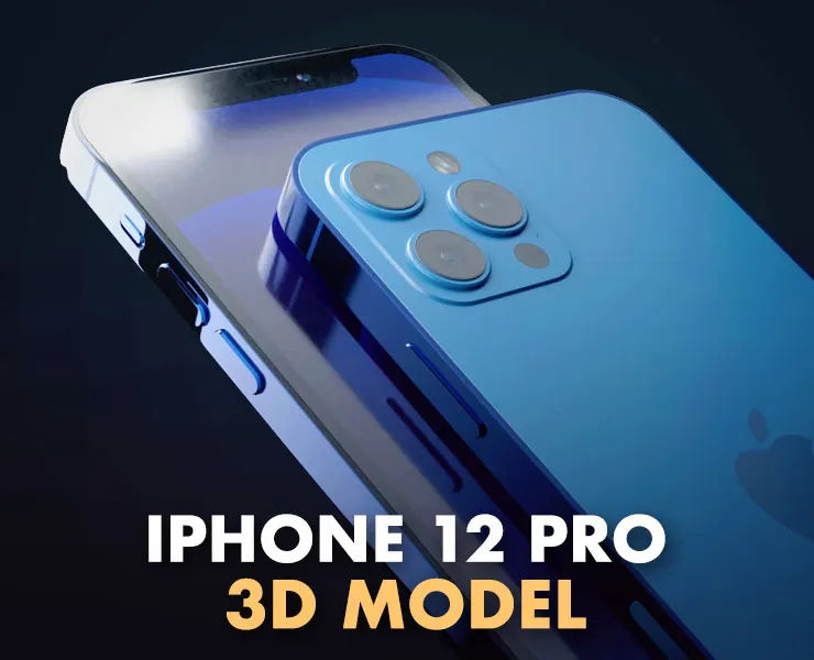 iPhone 12 Pro 3D Model