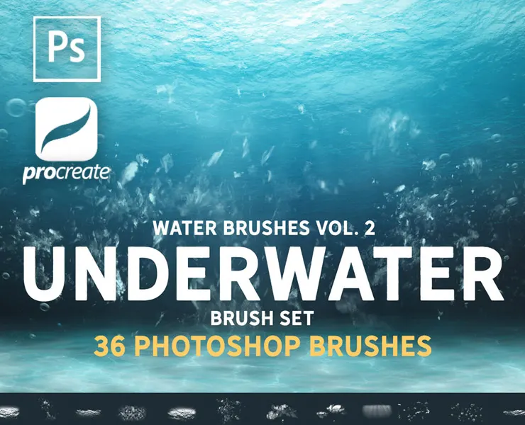 Underwater Brush set