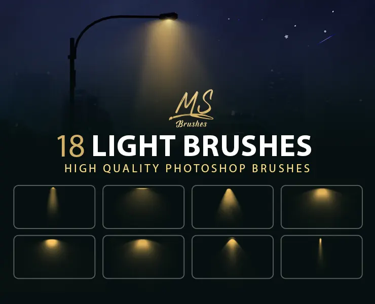 Light Photoshop Brushes