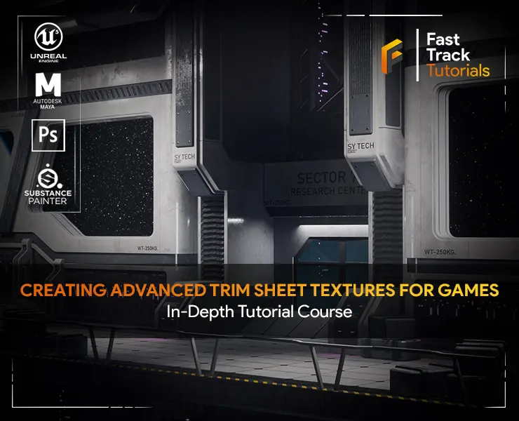 Creating Advanced Trim Sheet Textures for Games - In-Depth Tutorial Course