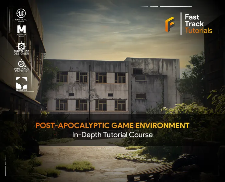 Post-Apocalyptic Game Environment - In-Depth Tutorial Course