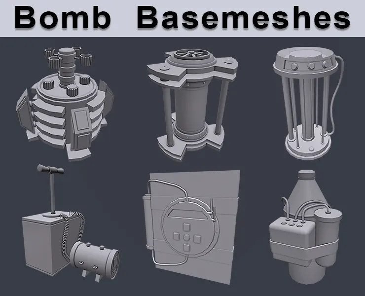 Bomb Base Mesh