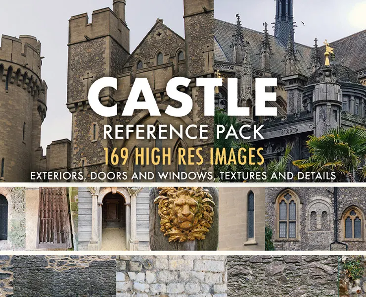 Castle Photo Reference Pack