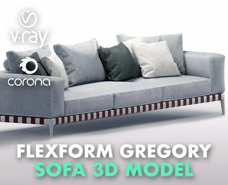 Flexform GREGORY Sofa 01