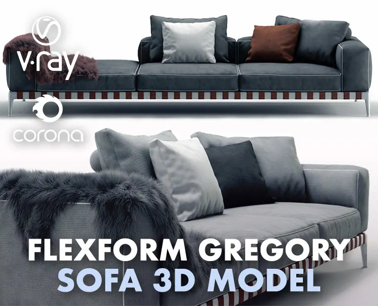 Flexform GREGORY Sofa 02