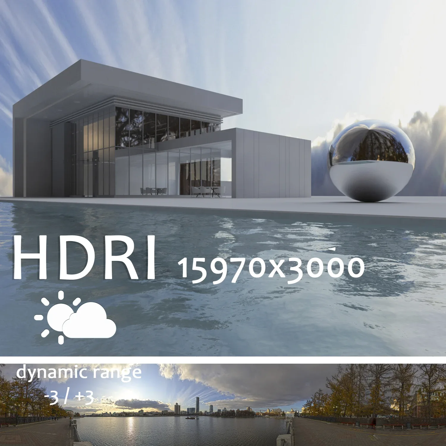 Spherical HDRI Map 53