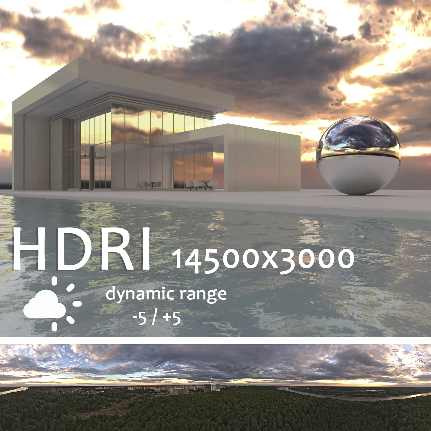 Spherical HDRI Map 63