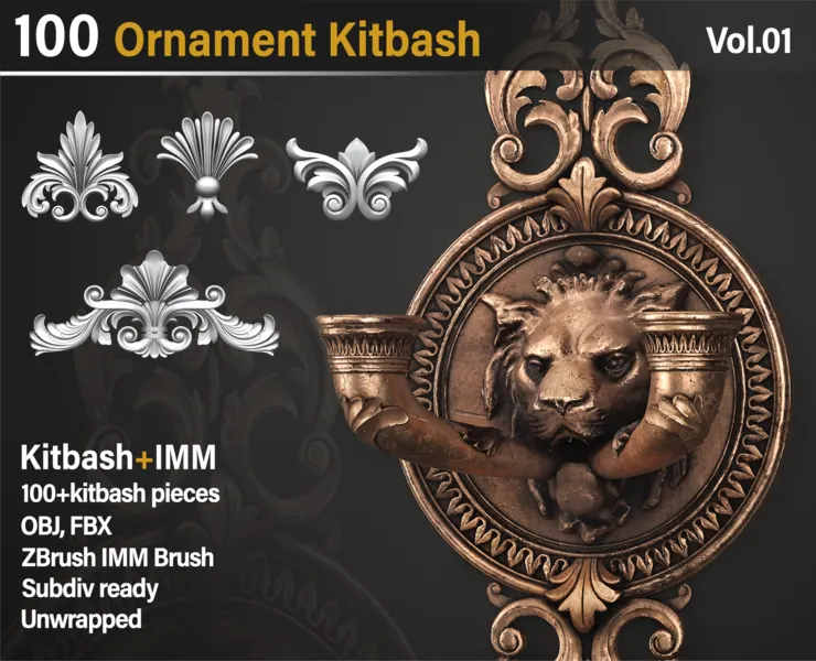Ornament Kitbash Vol.01