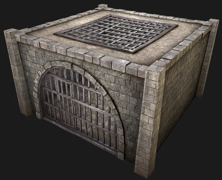 Medieval Prison Cell Aviary